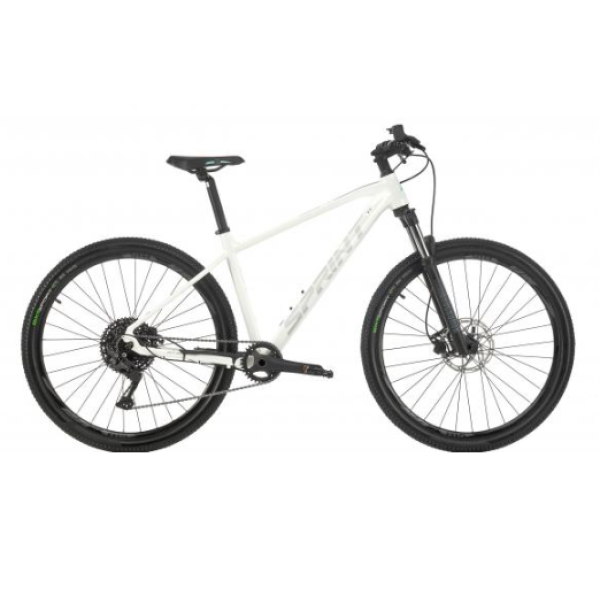 Дамски планински велосипед Sprint APOLON PRO LADY 27.5 Бял гланц/сиво-резида